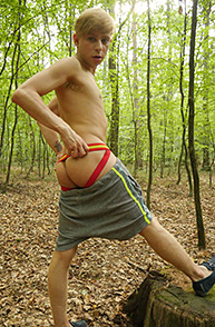 BoyFun.com model Daniel Hausser in naughty exclusive photo shoot!
